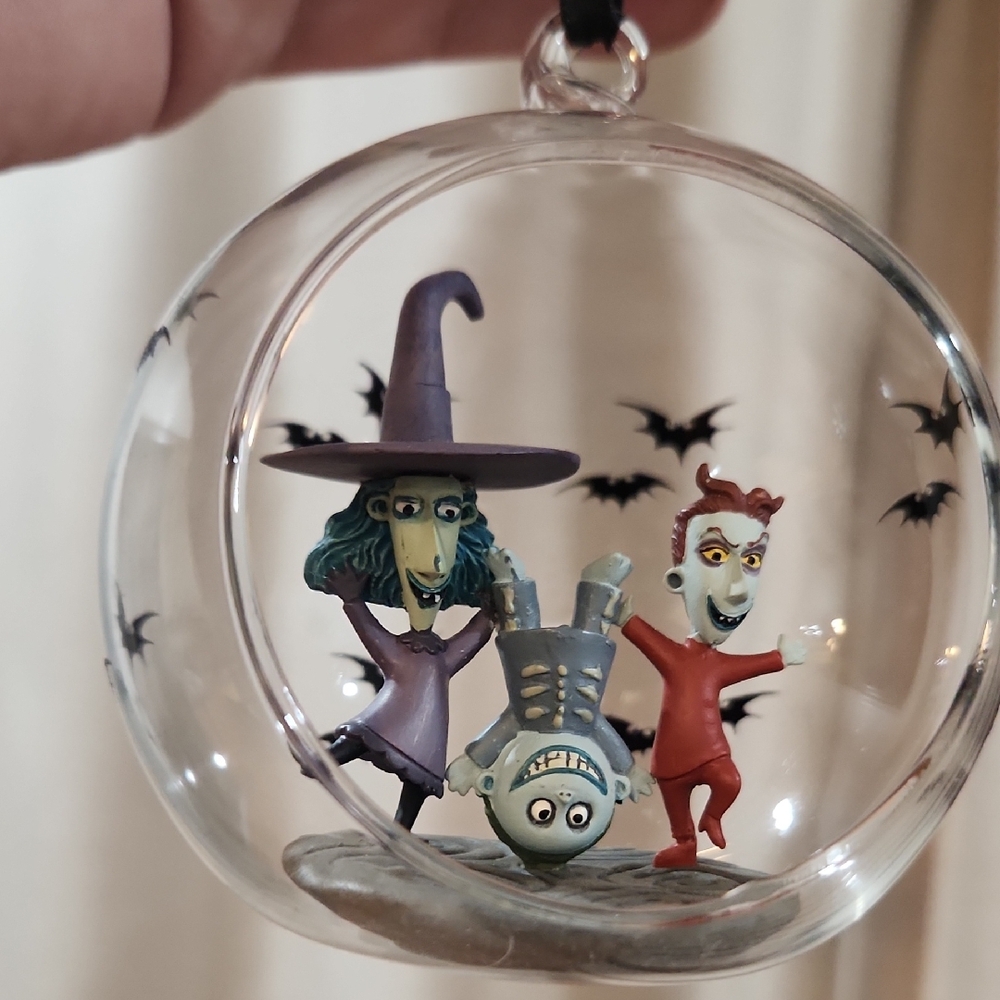 Disney NBC glass Ornament - Picture 1 of 3